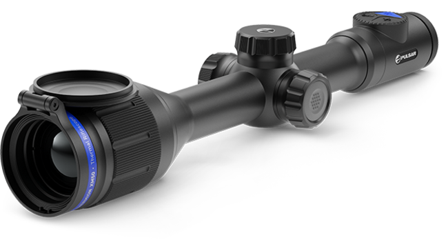 Перевёрнутое изображение в видоискателе или на видео  Pulsar Thermion XM50